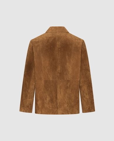  URBAN REVIVO - Áo khoác blazer nam tay dài thêu họa tiết 
