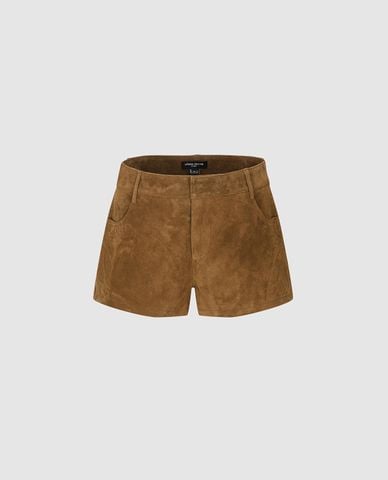  URBAN REVIVO - Quần short ngắn nữ cạp cao năng động 