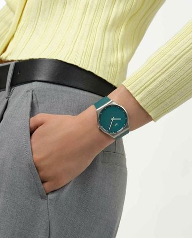  SWATCH - Đồng hồ unisex Pondering Patterns 42mm 