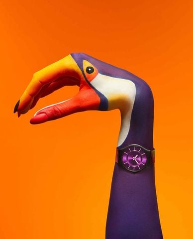  SWATCH - Đồng hồ unisex Paradise Bloom 34mm 