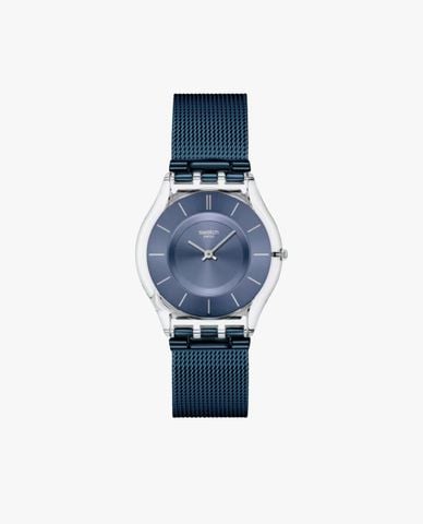  SWATCH - Đồng hồ unisex Cool Skies 34mm 