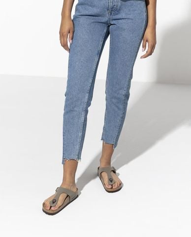  BIRKENSTOCK - Dép kẹp unisex phối khoá Gizeh 
