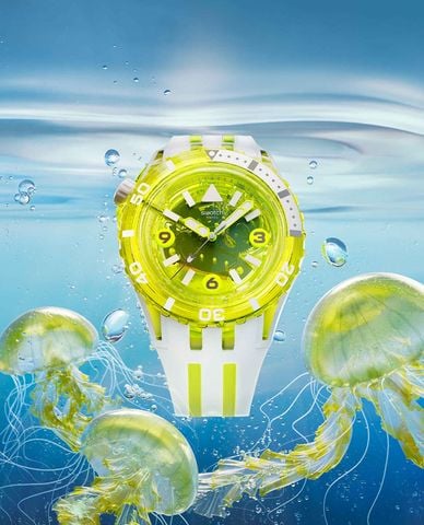 SWATCH - Đồng hồ unsiex Egg Yolk 44mm 