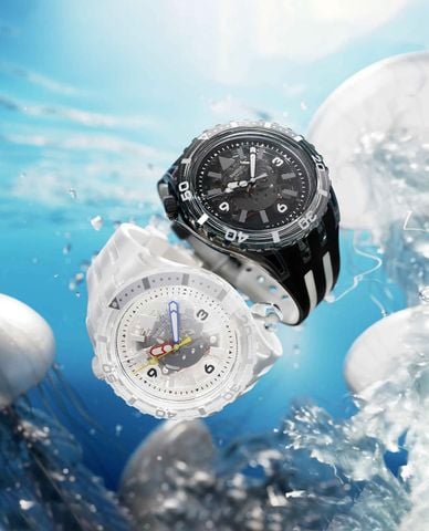  SWATCH - Đồng hồ unisex Aurelia Aurita 44mm 