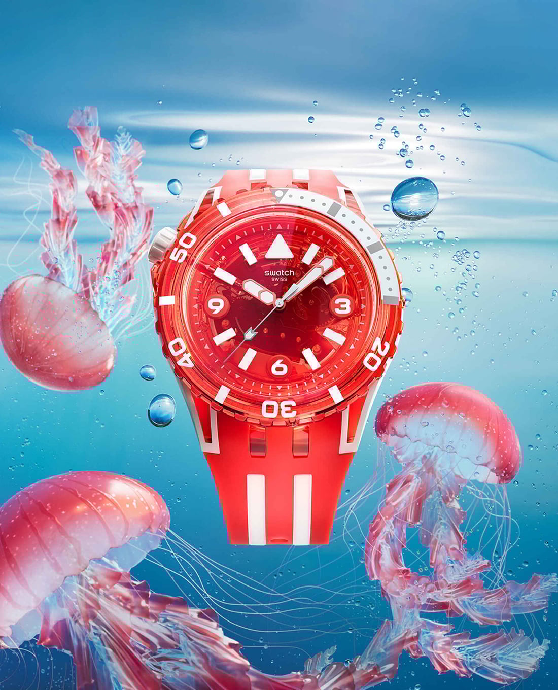 SWATCH - Đồng hồ unsiex Lion's Mane 44mm