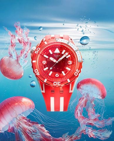  SWATCH - Đồng hồ unsiex Lion's Mane 44mm 