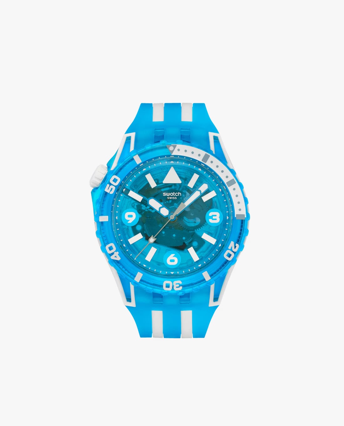 SWATCH - Đồng hồ unisex Blue Fire 44mm