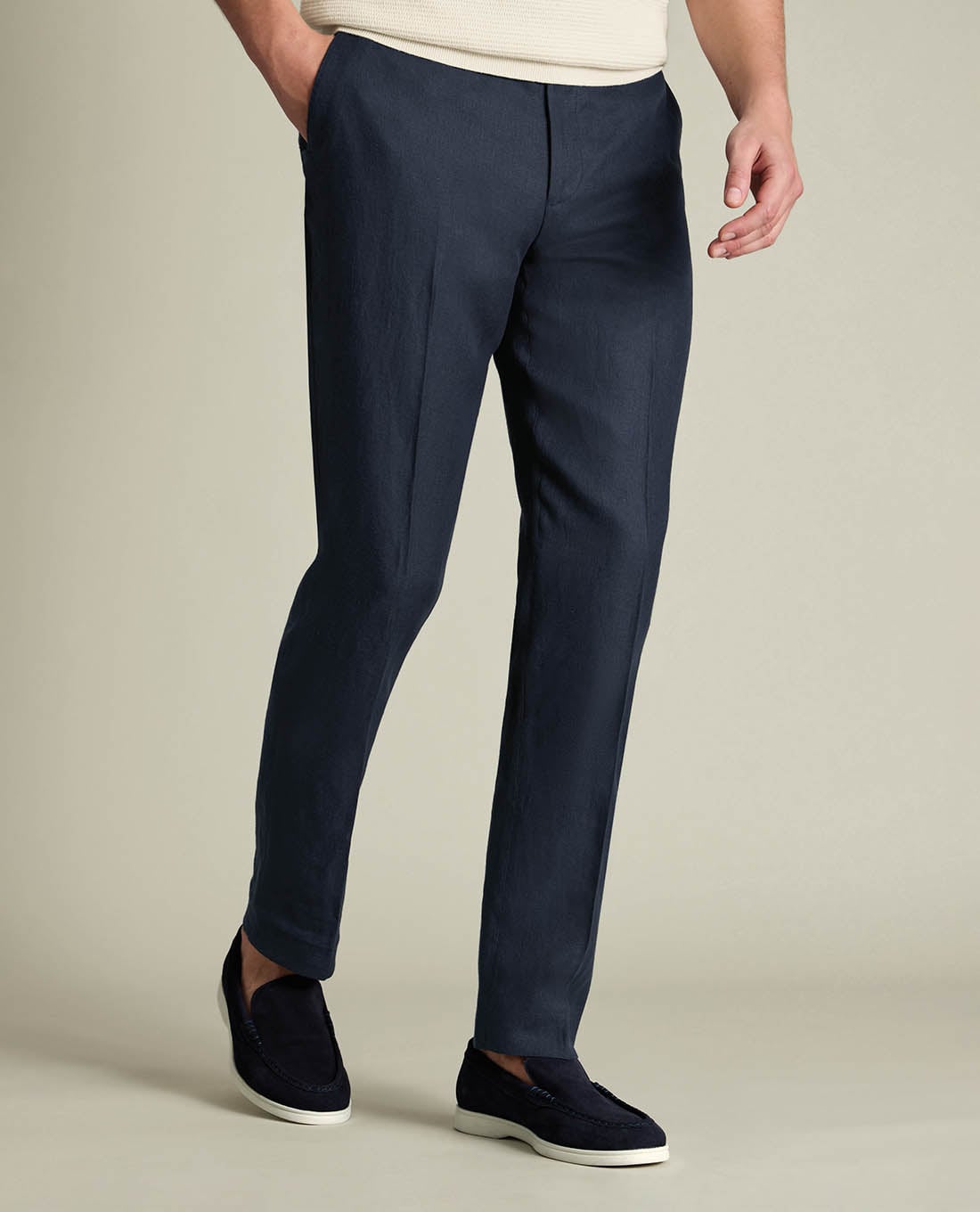 CHARLES TYRWHITT - Quần âu nam phom ôm cổ điển