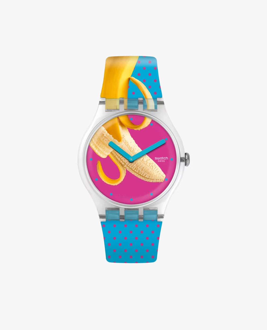 SWATCH - Đồng hồ unisex Banana Slip 41mm