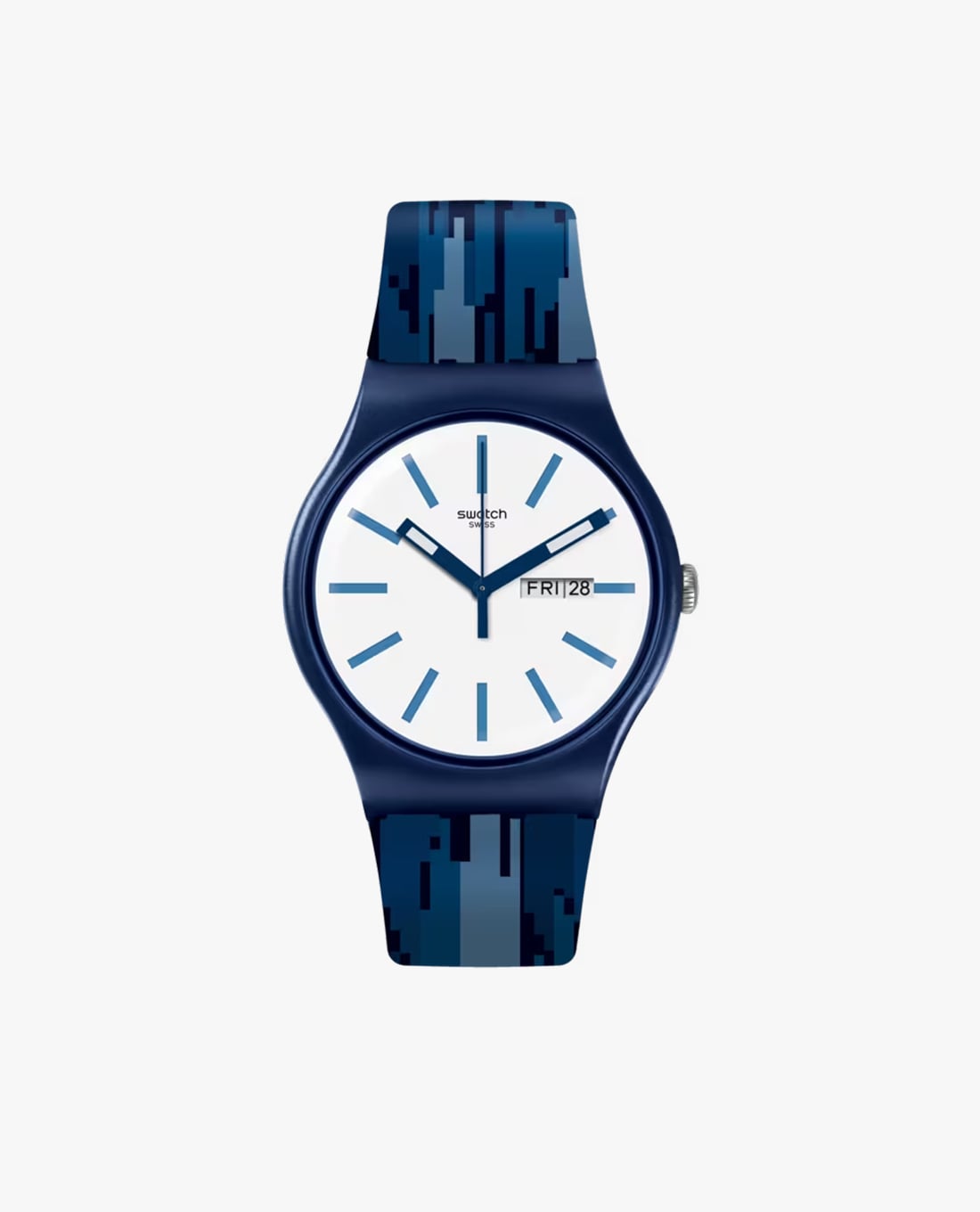 SWATCH - Đồng hồ unisex Fiammablu 41mm