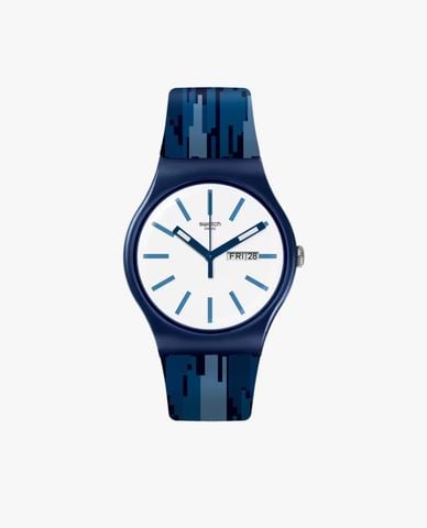  SWATCH - Đồng hồ unisex Fiammablu 41mm 
