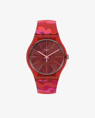  SWATCH - Đồng hồ unisex Camouflash 41mm 