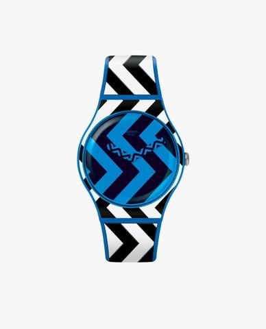 SWATCH - Đồng hồ unisex Bluzag 41mm 