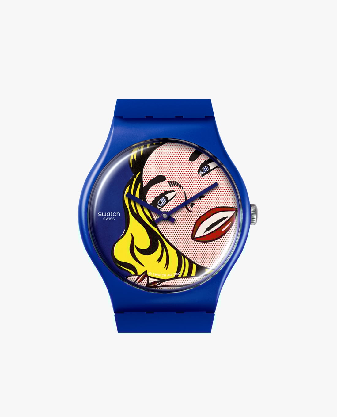 SWATCH - Đồng hồ unisex Girl By Roy Lichtenstein, The Watch 41mm