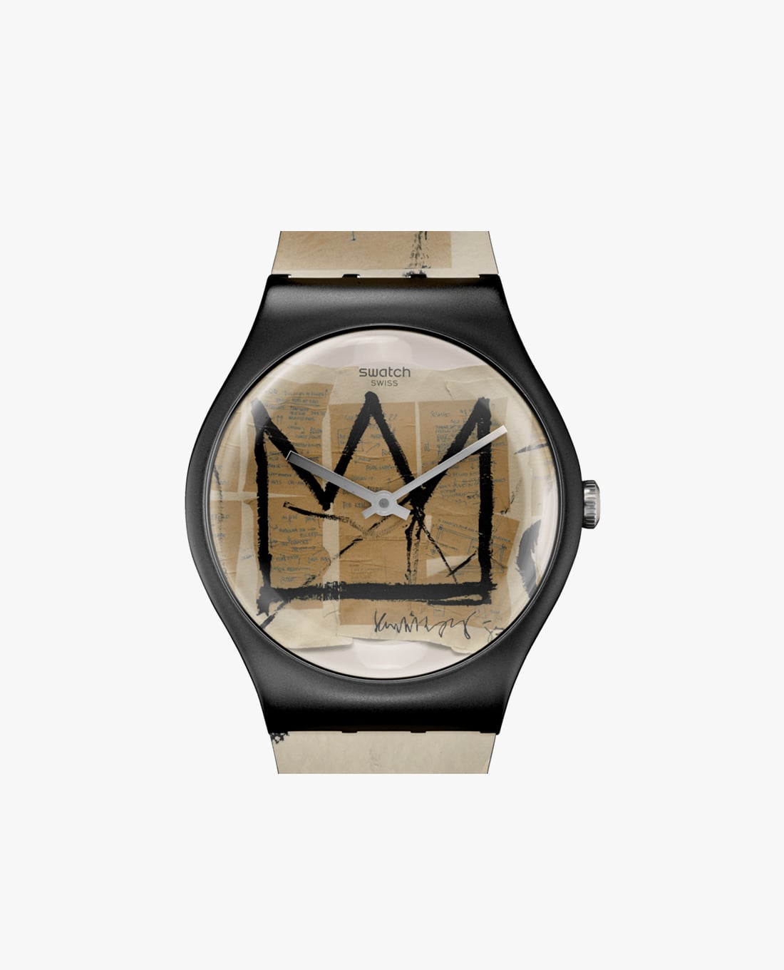 SWATCH - Đồng hồ unisex Untitled By Jean Michel Basquiat 41mm