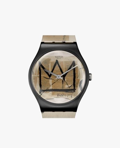  SWATCH - Đồng hồ unisex Untitled By Jean Michel Basquiat 41mm 