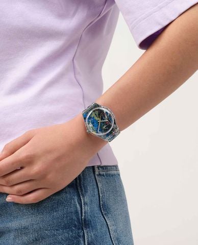  SWATCH - Đồng hồ unisex Pollock's Alche 41mm 