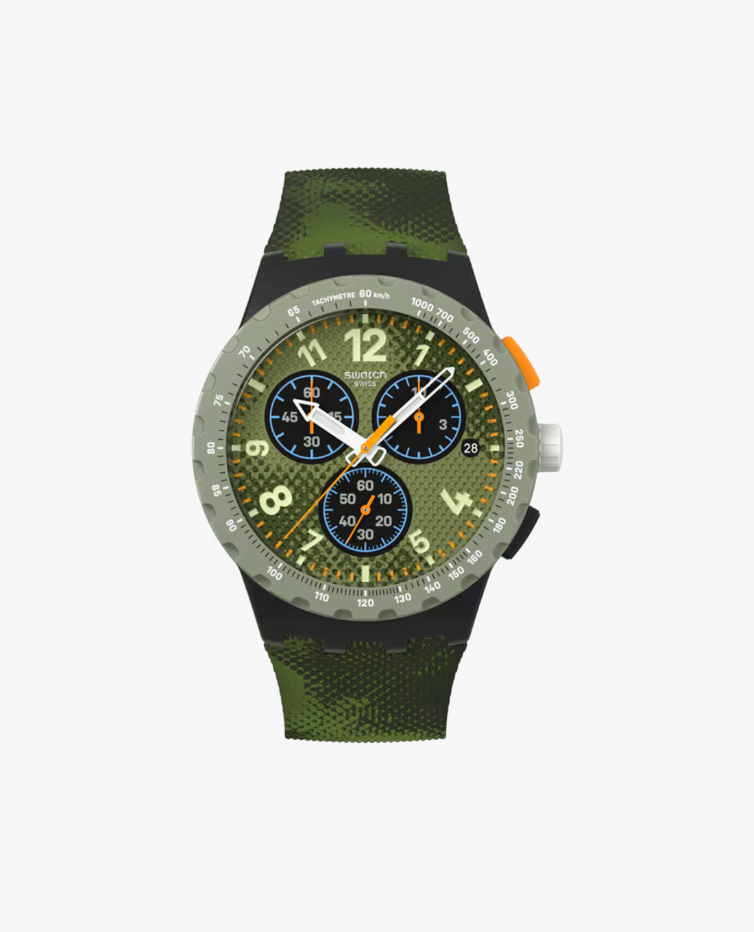 SWATCH - Đồng hồ unisex Midday Camo 42mm