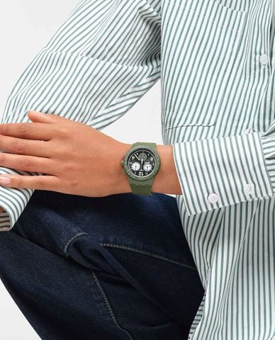  SWATCH - Đồng hồ nam Nothing Basic About Green 42mm 