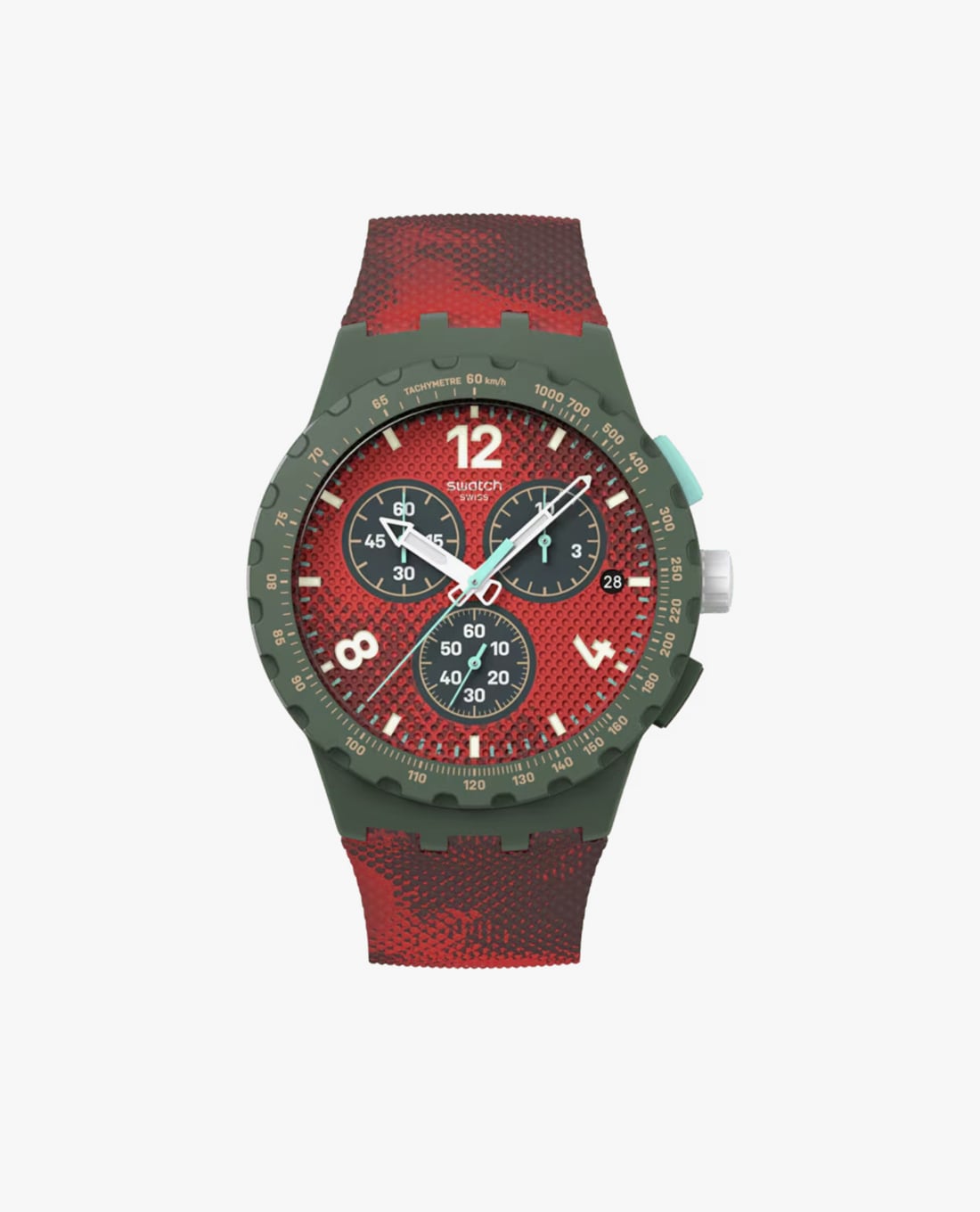 SWATCH - Đồng hồ unisex Crimson Foliage 42mm