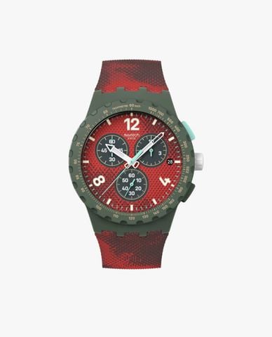  SWATCH - Đồng hồ unisex Crimson Foliage 42mm 