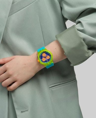  SWATCH - Đồng hồ unisex Neon Wave 42mm 