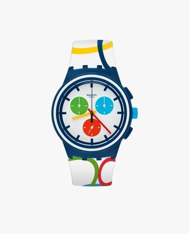  SWATCH - Đồng hồ unisex Rio All Around 42mm 