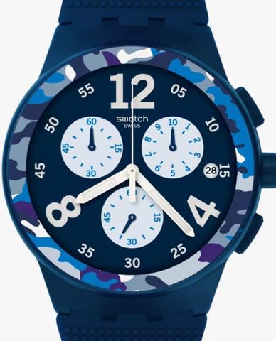  SWATCH - Đồng hồ nam Camoblu 42mm 