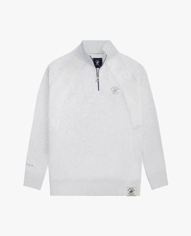  BEVERLY HILLS POLO CLUB - Áo sweatshirt nam tay dài khoá kéo 