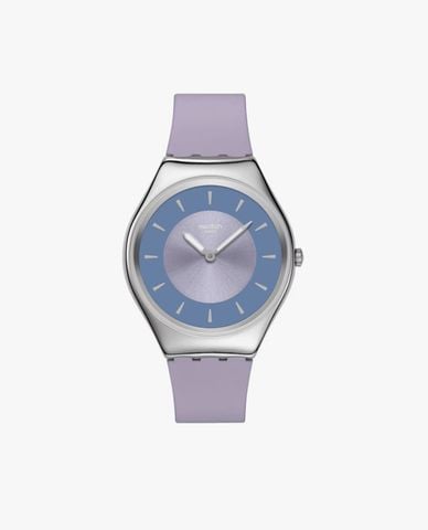  SWATCH - Đồng hồ unisex Lyrically Lavender 38mm 