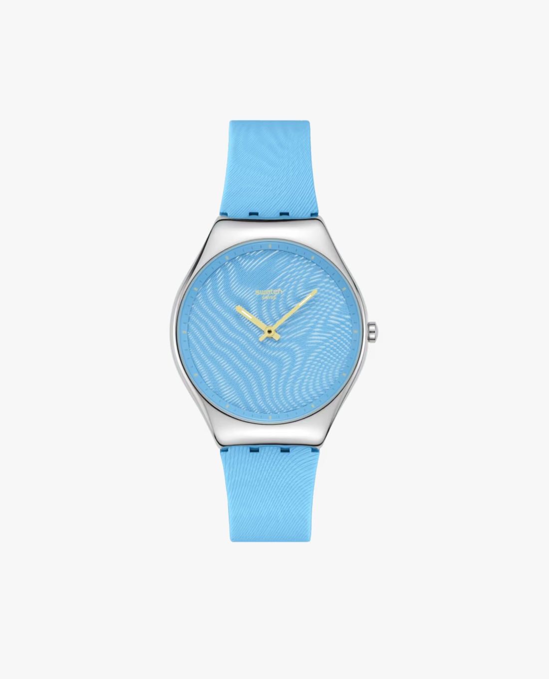 SWATCH - Đồng hồ unisex Iridescently Blue 38mm