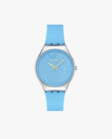  SWATCH - Đồng hồ unisex Iridescently Blue 38mm 