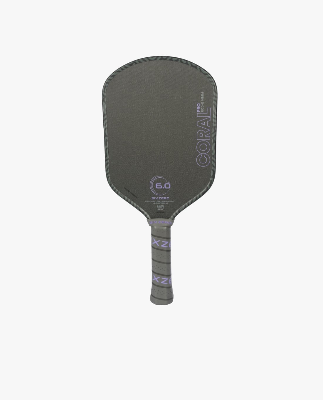 SIX ZERO - Vợt pickleball 6.0 Coral Pro Elongated 16mm