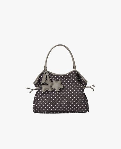  BAD RABBIT CLUB - Túi xách nữ chấm bi phối charm Boba Tea 