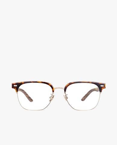  MUJOSH - Gọng kính đa giác unisex nửa viền 