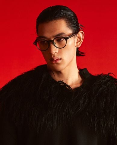  MUJOSH - Gọng kính tròn unisex bản vừa 