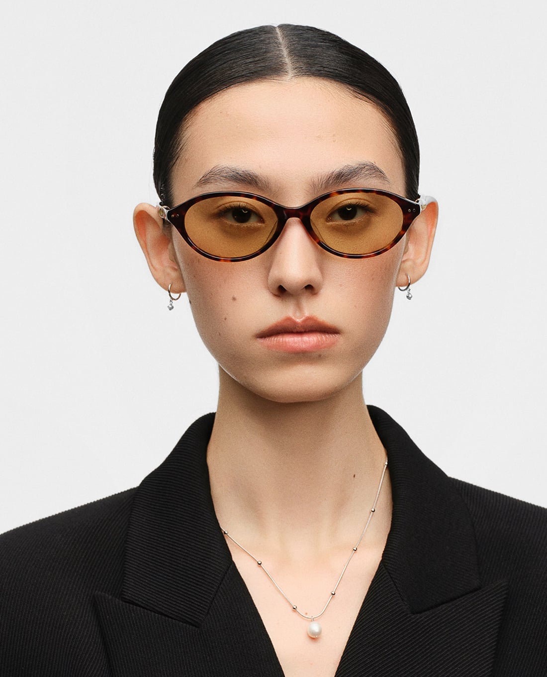 MUJOSH - Kính mát unisex gọng oval cao cấp