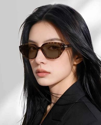  MUJOSH - Kính mát unisex gọng oval cá tính 