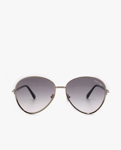  TOMFORD - Kính mát nữ gọng oval bản mảnh 