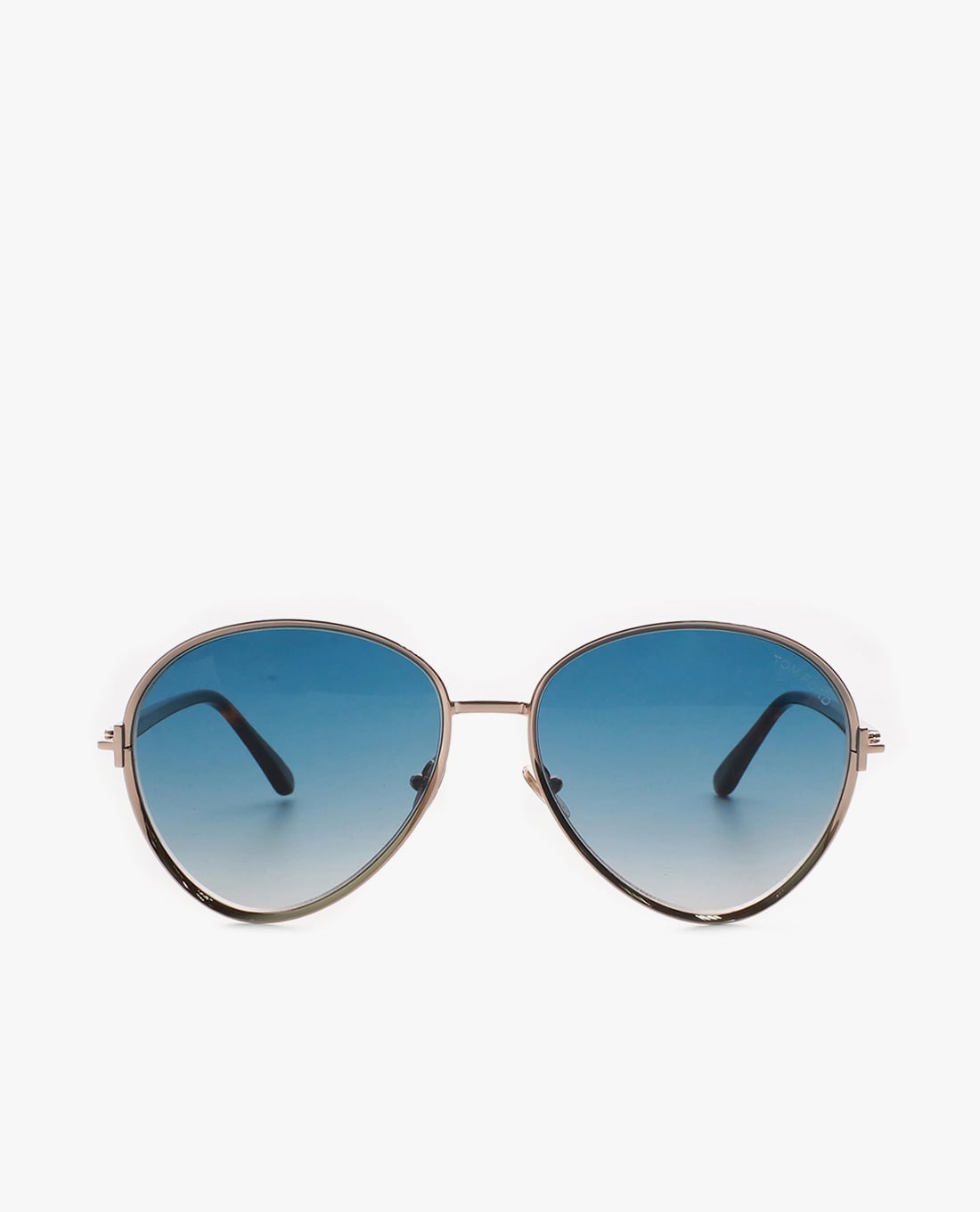 TOMFORD - Kính mát nữ gọng oval bản mảnh