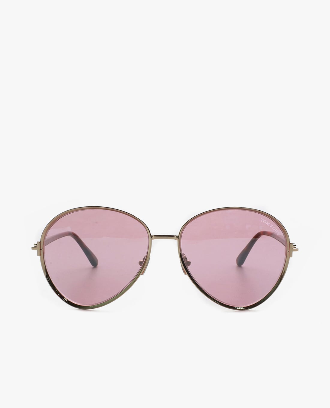 TOMFORD - Kính mát nữ gọng oval bản mảnh