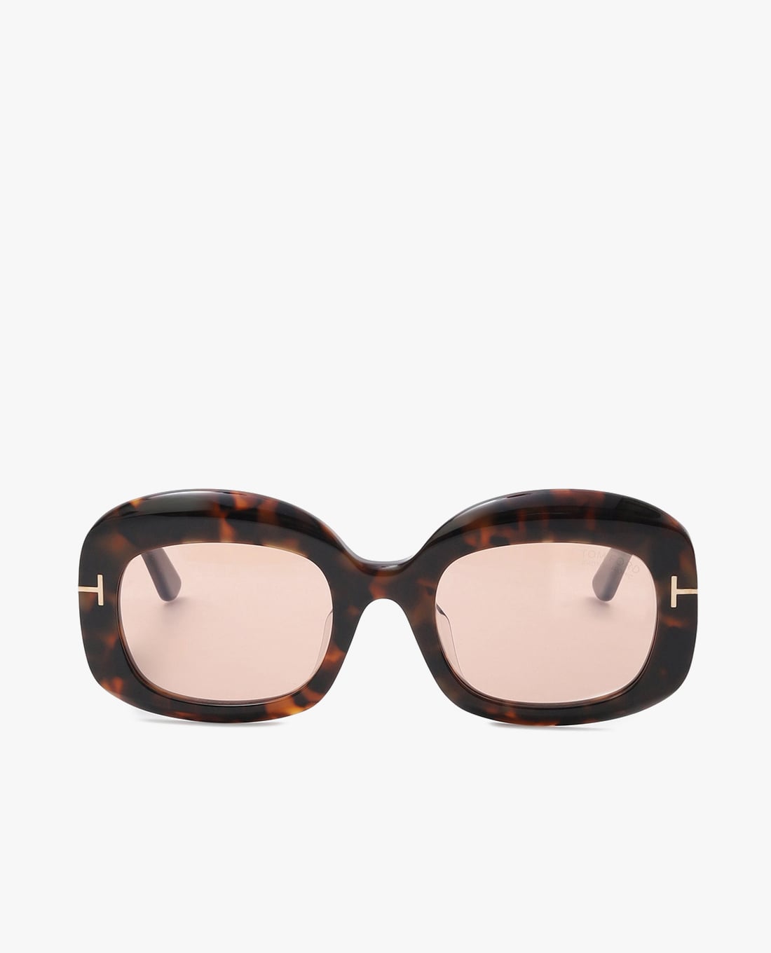 TOM FORD - Kính mát unisex gọng oval thanh lịch