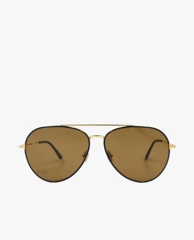  TOM FORD - Kính mát unisex gọng phi công thời trang 