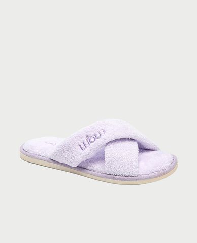  WOW BY NDLANNGOC - Dép nữ quai chéo lông xù 