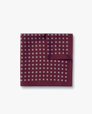  CHARLES TYRWHITT - Khăn tay nam hình vuông Medallion Print 