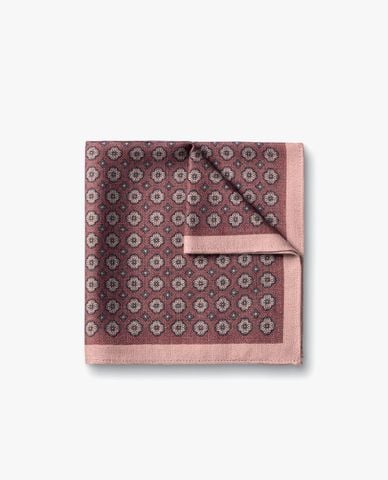  CHARLES TYRWHITT - Khăn tay nam hình vuông Medallion Print 