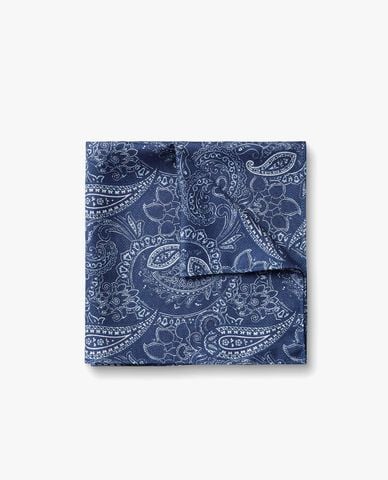  CHARLES TYRWHITT - Khăn tay nam hình vuông họa tiết paisley 