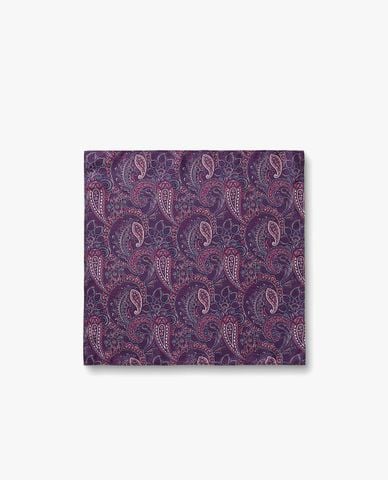  CHARLES TYRWHITT - Khăn tay nam hình vuông họa tiết paisley 