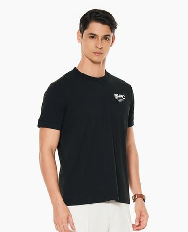  BEVERLY HILLS POLO CLUB - Áo thun nam cổ tròn tay ngắn thêu logo 