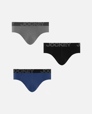  JOCKEY - Set 3 quần lót nam Bamboo dáng brief 